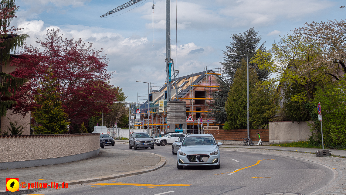 27.04.2023 - Burgfotos von der Baustell Niederalmstraße 16 in Neuperlach